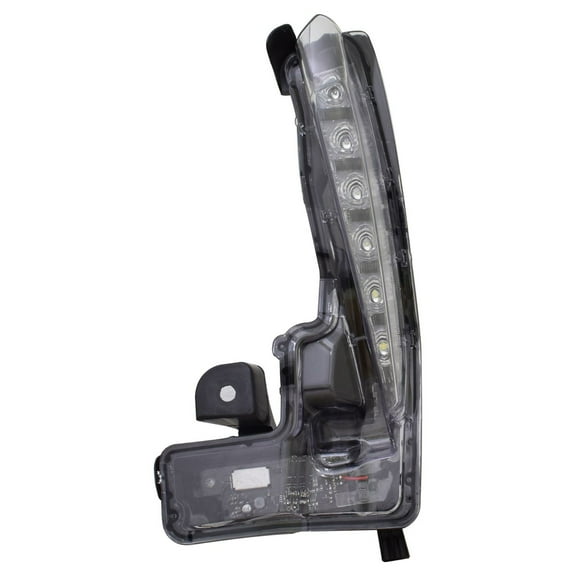 Daytime Running Light-CAPA Certified TYC 12-5404-00-9 for 17-18 Toyota Corolla Fits select: 2017-2019 TOYOTA COROLLA L/LE/XLE/SE/XSE