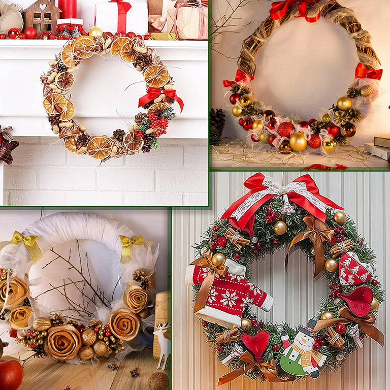 SEWACC Twig Garland Christmas Garland Grapevine Twigs Fall Wreath for  Wedding Holiday Door Wall Christmas Party Home Decor