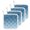 Blue, variant on Red Christmas Snowflake Pot Holders for Kitchen Heat Insulation Potholder, Winter Snowflake Xmas Kitchen Pot Holders Sets Washable Oven Hot Pads Cloth Trivet for Cooking Baking 3 Pack