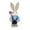 C, variant on Decorr Easter Straw Bunny,13.7" Straw Bunny Figurines Straw Rabbit Decor Statue,Easter Bunny Decorations for Garden Home Farmhouse Office Kitchen,Perfect Easter Gift for Friends