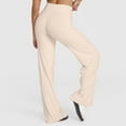 thumbnail image 7 of Women Pants Wide Leg Pants Woman High Waist Casual Pants With Lifting Soft Stretchy Comfy Trousers For Yoga Gym Workout Athletic Wear, 7 of 7