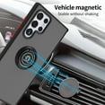 thumbnail image 5 of Dteck Samsung Galaxy S22 Ultra Case, Shockproof Ring Holder Kickstand Case Support Magnetic Car Mount Heavy Duty Military Grade Drop Cover, Skyblue, 5 of 6