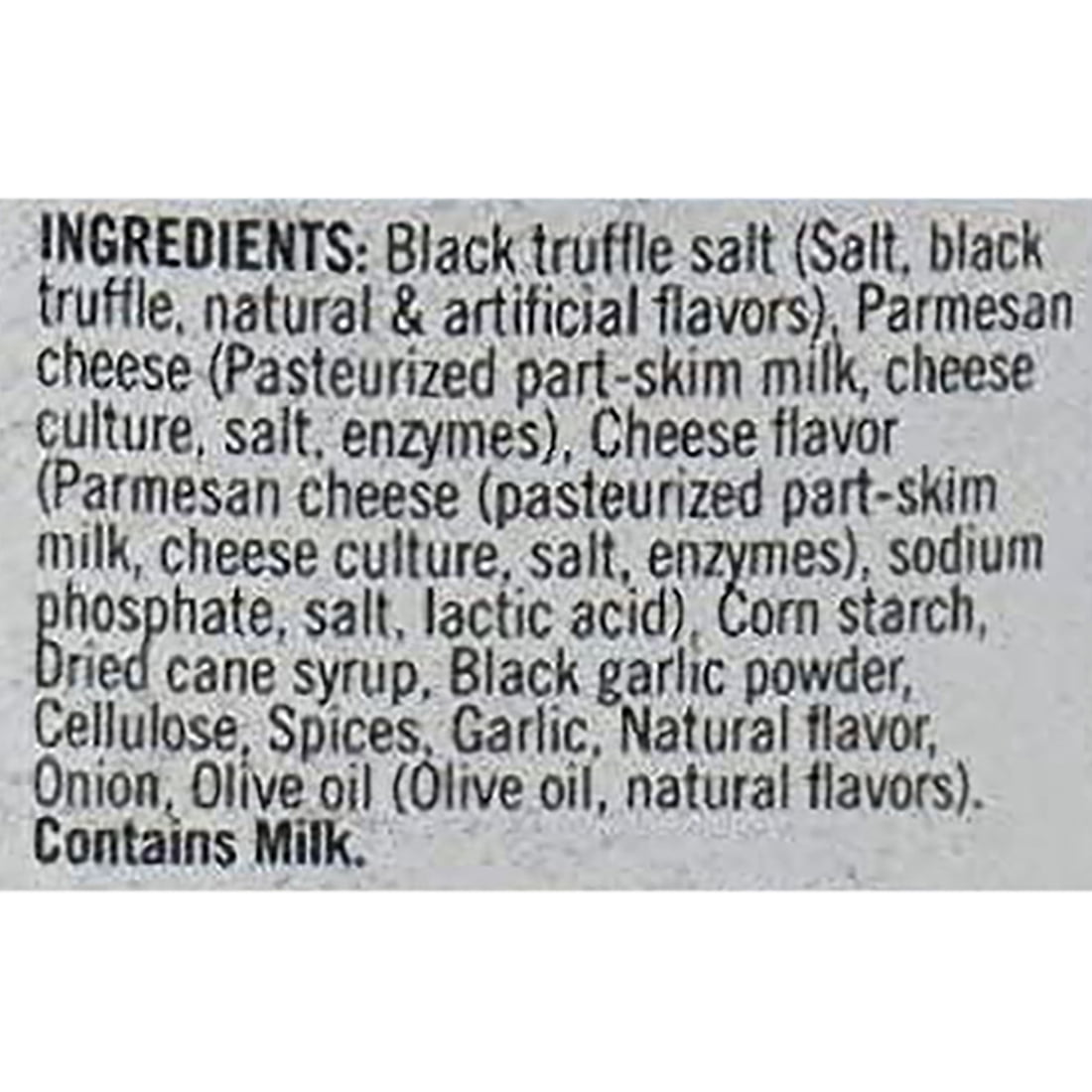 Epicurean Specialty Truffle Seasoning with Parmesan and Black Garlic 9 Ounce