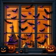 thumbnail image 2 of Stijggn LED Halloween Decorations Outdoor LED Halloween 3D Bats Decorations Wall Stickers Lighted 3D Halloween Bat, Waterproof Removable PVC Bats Sticker for Home Indoor Bedroom Window Door Wall, 2 of 8
