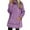Purple, variant on Breezora Women's Plus Size Winter Sweater Coat Thick Warm Loose Fit Outerwear for Cold Weather Casual Use L Size Black