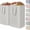 grey, variant on Hwawhin 2 Pack 75L Collapsible Laundry Basket, Freestanding Waterproof Clothes Hamper with Reinforced Handles, Large Capacity Foldable Laundry Bin for Bedroom Bathroom Laundry Room Dorm
