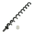 thumbnail image 2 of 1Pc Iron Feeding Screw Length 39Cm With Bushing For Feeding Of Outdoor Wood Pellet Oven Short Igniter Auger Screw Accessories, 2 of 9