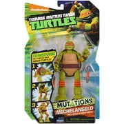 Teenage Mutant Ninja Turtles Mutations Pet To Ninja Michelangelo Action Figure