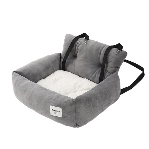 Asiento elevador para mascotas para coche, transportador para perros y gatos, base antideslizante, práctico portabebés 44x35x27cm