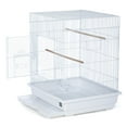 thumbnail image 4 of Prevue Pet Products Keet/Tiel Square Roof Bird Cage - White SP25212W/W, 4 of 8