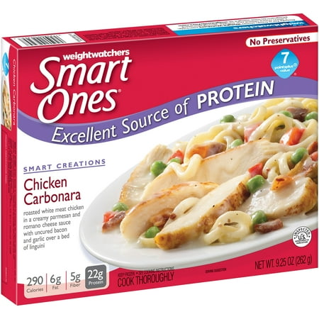 CHICKEN CARBONARA ROASTED WHITE MEAT CHICKEN IN A CREAMY PARMESAN AND ROMANO CHEESE SAUCE WITH UNCURED BACON AND GARLIC OVER A BED OF LINGUINI, CHICKEN CARBONARA