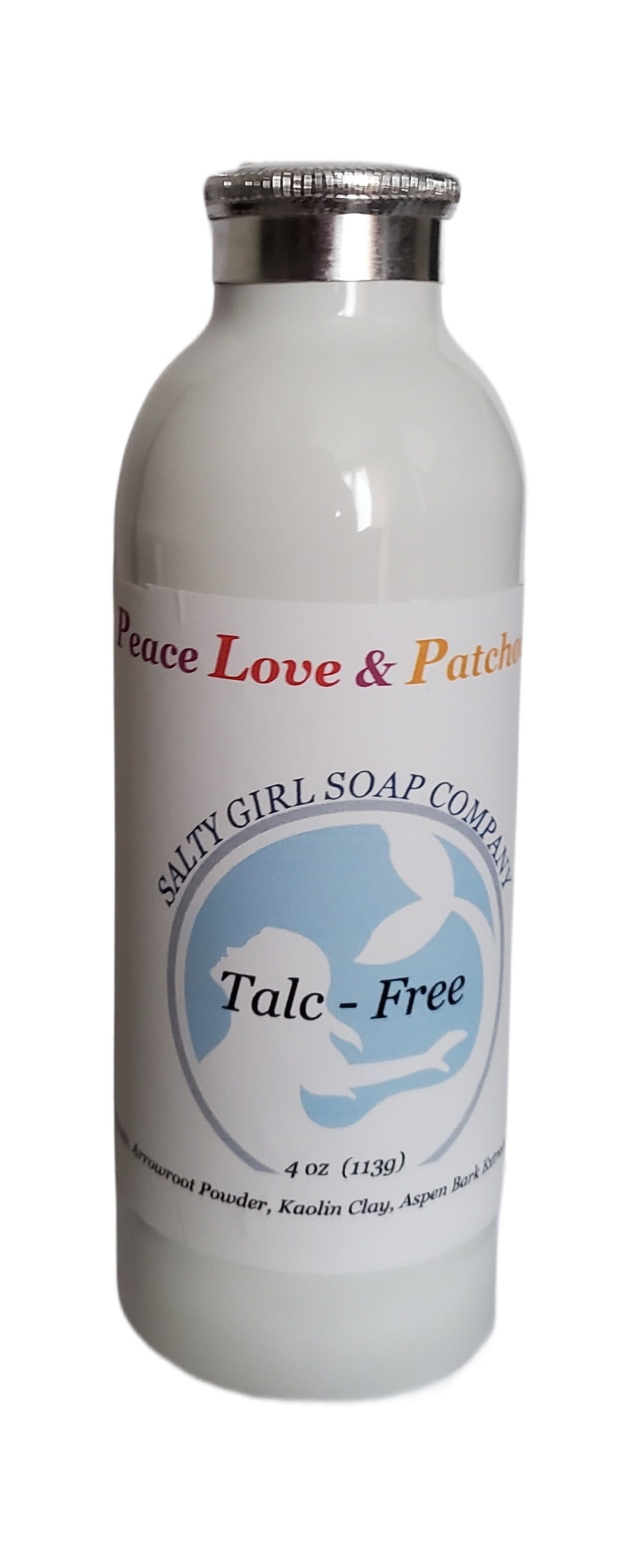 Body Powder - Patchouli - Natural Skincare  - Talc Free Powder- by Salty Girl Soap Company