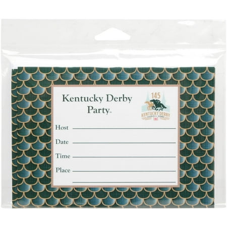 Kentucky Derby 145 8-Pack Party Invitations
