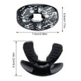 thumbnail image 6 of YAHHU Food Grade TPR Mouthguard Teeth Protector for Boxing Football Rugby Sports, Skull Graphic, 6 of 9
