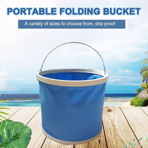 Bolsas de almacenamiento Secchi d'acqua portatili da campeggio all'aperto per barbecue Picnic Barile d'acqua da escursionismo pieghevole FLhrweasw Nuevo