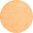 thumbnail image 1 of Ahgly Company Indoor Round Oriental Orange Traditional Area Rugs, 7' Round, 1 of 4