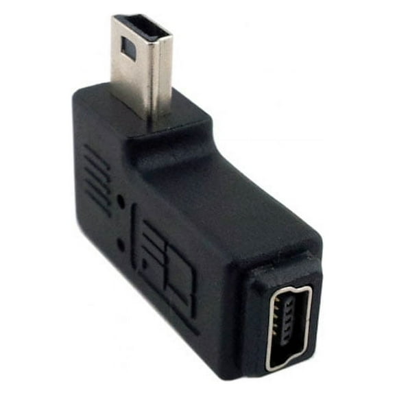 Chenyang CY Mini USB 2.0 5P Male to Female M to F Extension Adapter 90 Degree Right Angled Adapter