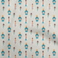 thumbnail image 1 of oneOone Cotton Poplin Twill Off White Fabric Medical Virus Sewing Fabric By The Yard Printed Diy Clothing Sewing Supplies 56 Inch Wide, 1 of 4