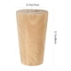 thumbnail image 2 of Patas elevadoras de altura para muebles, sofá, sofá, madera dura, patas de mesa redondas sólidas de repuesto, metal blanco, madera, 4 piezas, 2 of 6