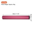 thumbnail image 2 of Relay Track Baton Aluminum Tube Field Running Race Stick for Athletics Sport, Red 3 Pack, 2 of 5