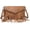 02-brown, variant on Vintage Fringe Purse Fringe Hobo Bags for Women Vegan Leather Tassel Hippie Crossbody Bag