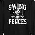 thumbnail image 3 of Instant Message - Swing For The Fences Long Sleeve Graphic T-Shirt, 3 of 6