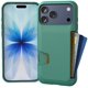thumbnail image 1 of ¿Elegante? Funda tipo cartera para iPhone 17 Pro Max - Wallet Slayer Vol. 1 [Fina y protectora] Tarjetero - Funda abatible con ranura oculta para tarjetas, resistente a caídas, para Apple iPhone 17 Pr, 1 of 1