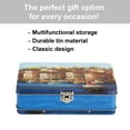 thumbnail image 6 of DAHO Metal Storage Box for School, Office, Home, Makeup Storage and Arts & Crafts (Europe), 6 of 7