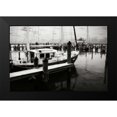 thumbnail image 2 of Hausenflock, Alan 18x13 Black Modern Framed Museum Art Print Titled - Cambridge Docks II, 2 of 5