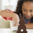 thumbnail image 4 of Easter Celebration Desktop Ornament Set Featuring Adorable Bunny Purse With Decorative Ceramic Plate For Festive Spring Display, 4 of 6