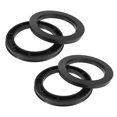 thumbnail image 1 of Unique Bargains 4pcs Plastic 77.80mm to 110 mm Car Centric Rings Wheel Spacer Black, 1 of 6