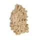 thumbnail image 4 of Hilo de bucle Hilo grueso Hilo de crochet Cómodo Hilo suave para tejer con los brazos Hilo voluminoso para hacer alfombras Almohada Suéter Caqui, 4 of 8