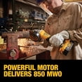 thumbnail image 4 of Amoladora angular DEWALT DCG413R2 20 V MÁX. 11,4 cm con freno, 4 of 9