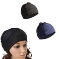 thumbnail image 4 of maskred Breathable And Soft Swim Pool Cap - Fashionable And Hat Wide Application Swim Pool Hat black 1 Pc, 4 of 6