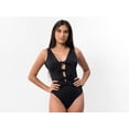 thumbnail image 1 of COMPLETO TRAJE DE BAÑO AZUL TURQUESA SW  DAMA NEGRO XS, 1 of 3