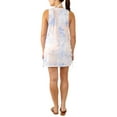 thumbnail image 3 of Miken Women Cover-Up Dress Pineapple-Graphic Lace-Up Sleeveless, 3 of 3