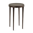 thumbnail image 4 of Kate and Laurel Rava Modern Metal Round Side Table, 14 x 14 x 22, Bronze, Cast Aluminum Accent Table for Use as Indoor Plant Stand or Living Room Decor Piece, 4 of 9