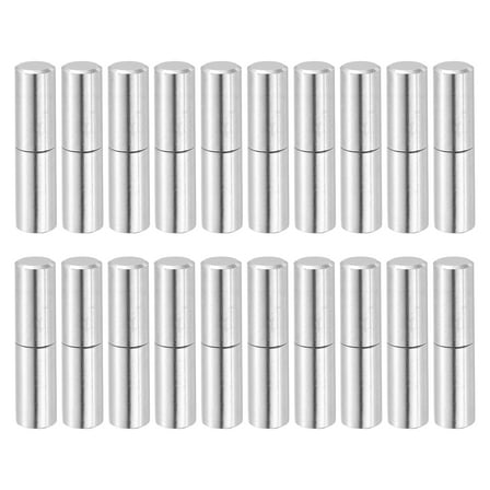 20Pcs 2" x 1/2" (LxD) Weld on Barrel Hinge for Metal Gate, Silver