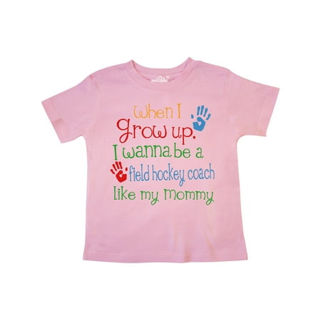 

Inktastic Field hockey coach Like Mommy Gift Toddler Boy or Toddler Girl T-Shirt