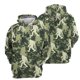 thumbnail image 2 of Nueva sudadera con capucha con estampado 3D en blanco y negro de Sasquatch Bigfoot, sudadera informal unisex, ropa de calle de tendencia, camisetas con capucha con personalidad, 2 of 5