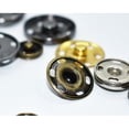 thumbnail image 3 of VONKY 1/2/3/5 10set Metal Buttons Innovative For Trendy Garments Spring Buckle Is Fastened gun's color 1 Pc, 3 of 6