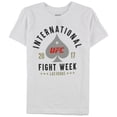thumbnail image 4 of Camiseta gráfica de UFC para hombre International Fight Week 2017, blanca, pequeña, 4 of 4