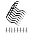thumbnail image 2 of Bike Hooks Hook Storage Hanging Wall Bolts Rack Ceiling Mount Garage Heavy Duty Hanger, 2 of 9