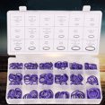 thumbnail image 3 of EeaseCA 265PCS Car Air Conditioning Sealing Ring Ring Rubber Insulation Gasket Shaped Sealing Rings Multi-purpose Washer Seals Auto Air Conditioning Repair Tool, 3 of 7