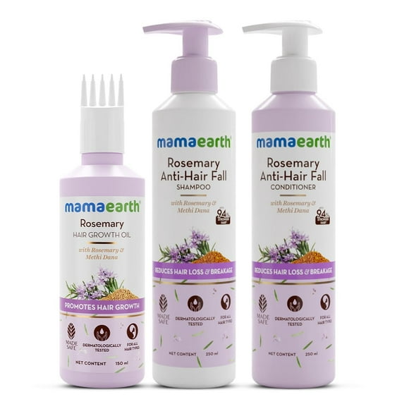 Mamaearth Rosemary Hair Fall Control Kit,650ml