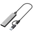 thumbnail image 1 of Caja SSD Caja M.2 SSD a USB 3.1 Caja M.2 NVME PCIE/NGFF SATA NVME con adaptador OTG Barbie Nuevos Originales, 1 of 6