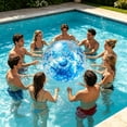 thumbnail image 4 of WEIOUKC Inflatable Beach Balls Bulk, 16" Glitter Pool Toys Balls for Summer Beach Pool Party, Swimming Pool Game Water Beach Toys Party Favor Summer Luau Decoration Essential Blow Up Beach Ball, 4 of 5
