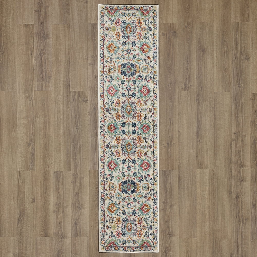 Mohawk Home Miles Indoor Ornamental Runner Rug, Multi, 1'11" x 8'