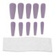 thumbnail image 2 of Prensa En Las Uñas, Uñas Postizas De Ataúd Largo Sin Olor Peculiar DIY Para Niñas Para El Hogar Para Mujeres Para Salones ANGGREK N5355-01, 2 of 8