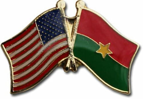 Details about   USA American Burkina Faso Friendship Flag Bike Motorcycle Hat Cap lapel Pin 